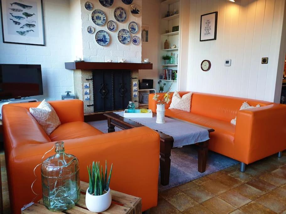 Welkom In Dekreek V59, Dem Freundlichen Ferienhaus ブライニッセ エクステリア 写真